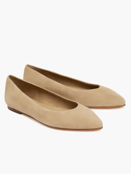 Nude Ballet Flats